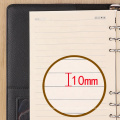 Und Stal 25k Business Notepad Leder Cover 8pcs/Box 100 Blätter Loseblatt Notepad für Office School Supplies
